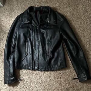 Kids leather jacket